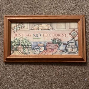 Cooking sign